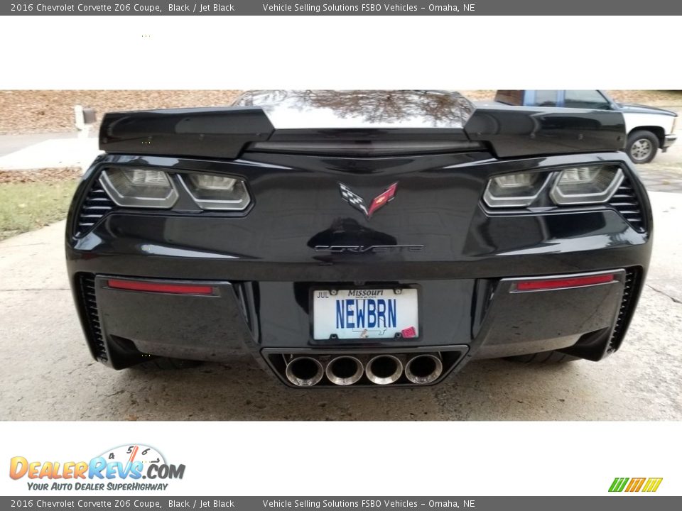 2016 Chevrolet Corvette Z06 Coupe Black / Jet Black Photo #15