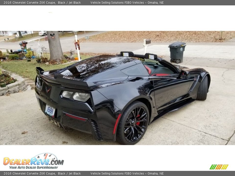 2016 Chevrolet Corvette Z06 Coupe Black / Jet Black Photo #16