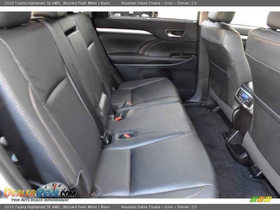 2019 Toyota Highlander SE AWD Blizzard Pearl White / Black Photo #19