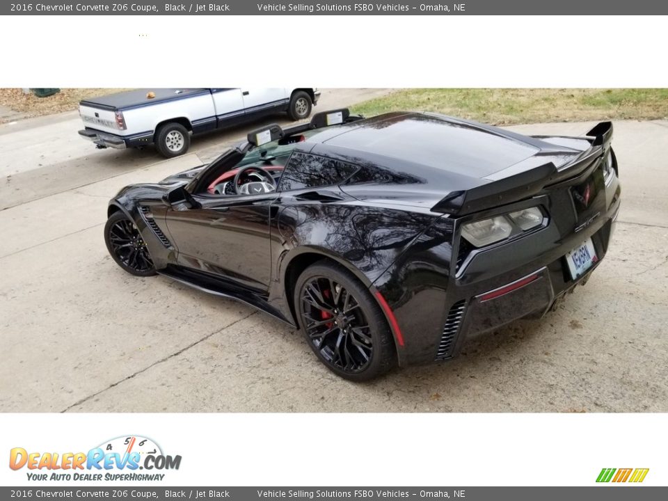 2016 Chevrolet Corvette Z06 Coupe Black / Jet Black Photo #17