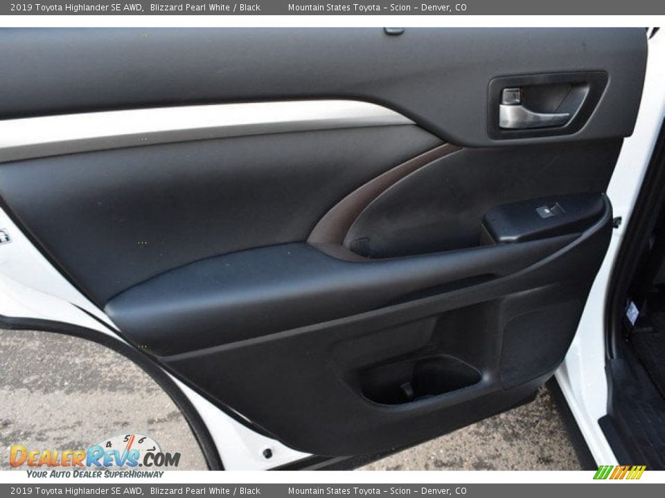 2019 Toyota Highlander SE AWD Blizzard Pearl White / Black Photo #24