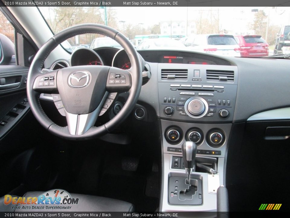 2010 Mazda MAZDA3 s Sport 5 Door Graphite Mica / Black Photo #10