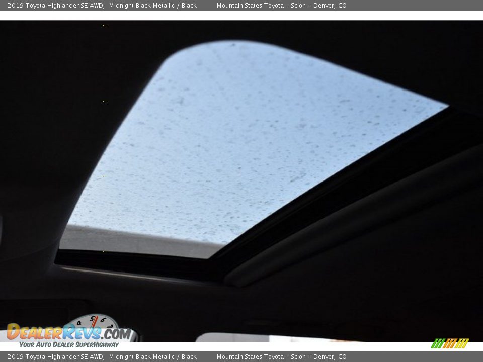 2019 Toyota Highlander SE AWD Midnight Black Metallic / Black Photo #9