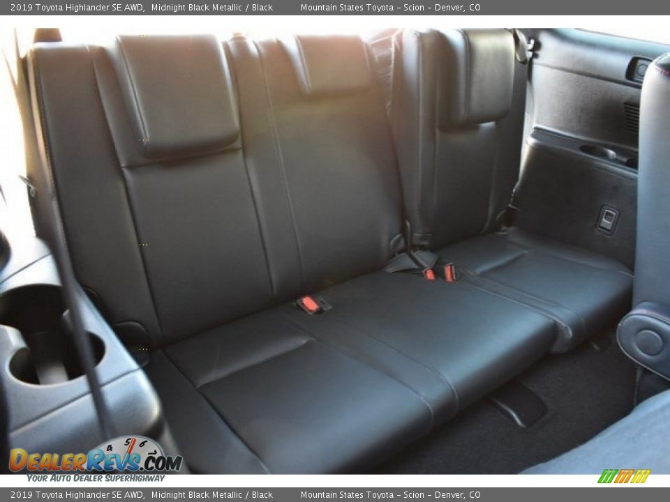 2019 Toyota Highlander SE AWD Midnight Black Metallic / Black Photo #21