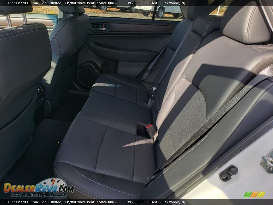 2017 Subaru Outback 2.5i Limited Crystal White Pearl / Slate Black Photo #19
