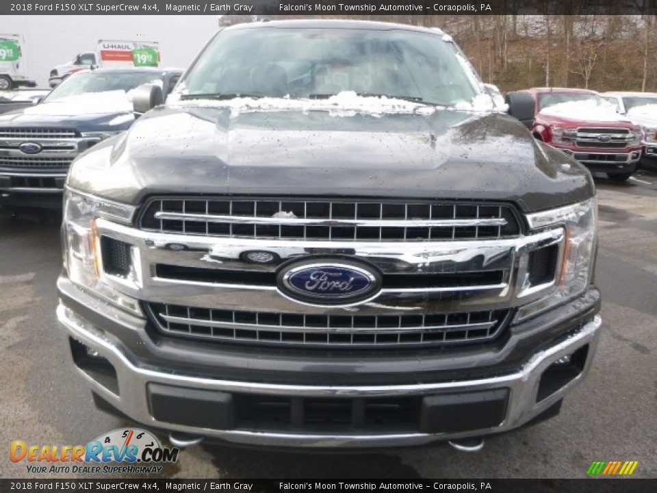 2018 Ford F150 XLT SuperCrew 4x4 Magnetic / Earth Gray Photo #4