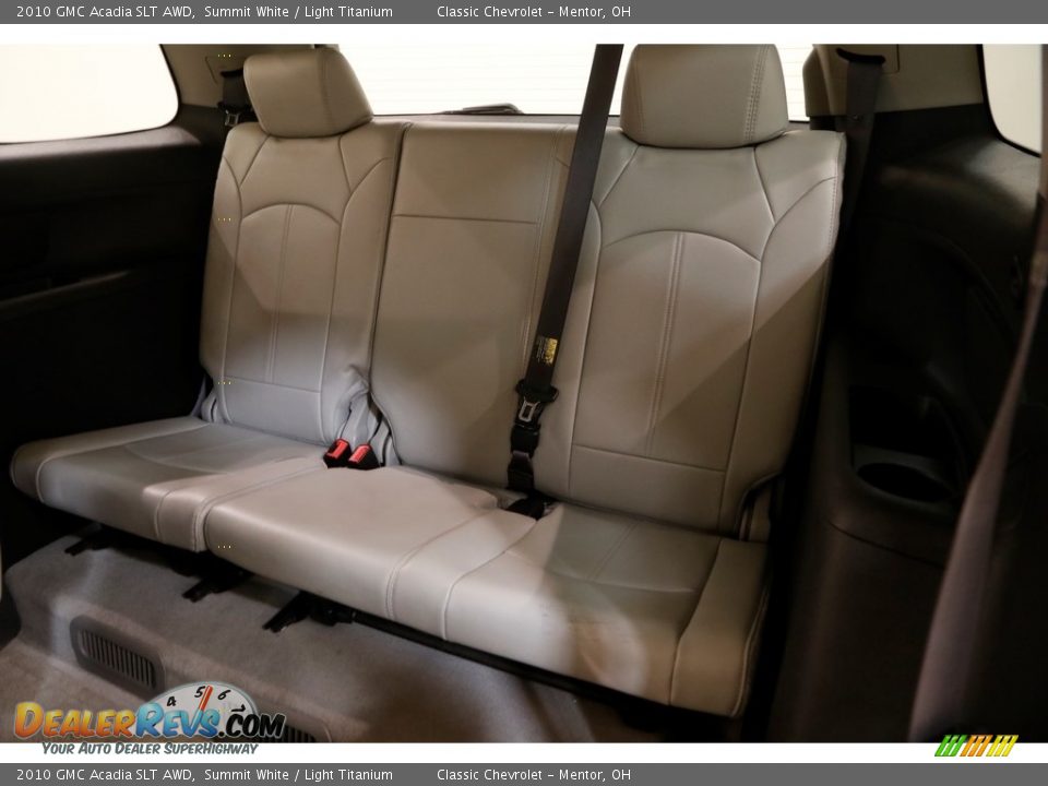 2010 GMC Acadia SLT AWD Summit White / Light Titanium Photo #15