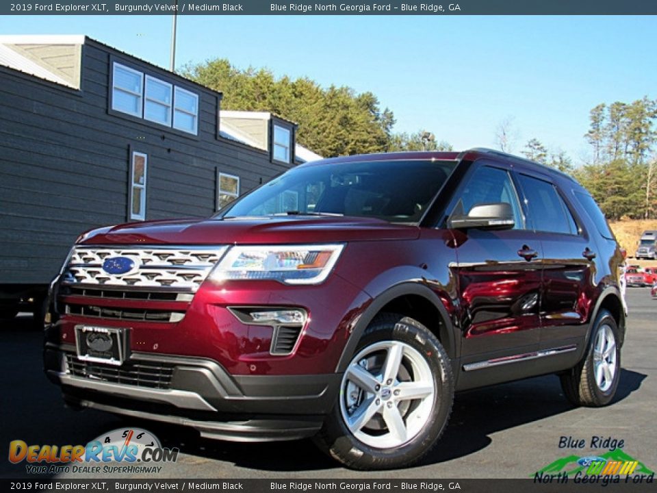2019 Ford Explorer XLT Burgundy Velvet / Medium Black Photo #1