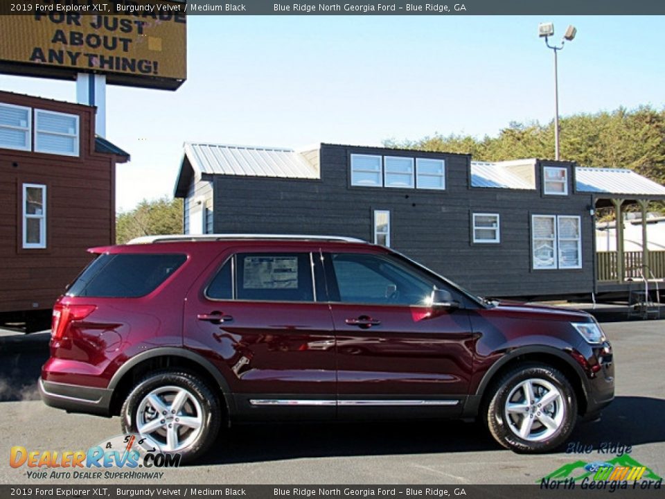 2019 Ford Explorer XLT Burgundy Velvet / Medium Black Photo #6