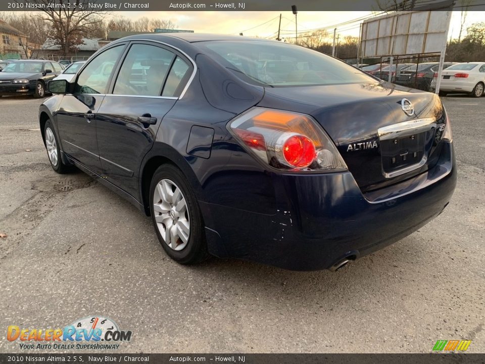 2010 Nissan Altima 2.5 S Navy Blue / Charcoal Photo #4