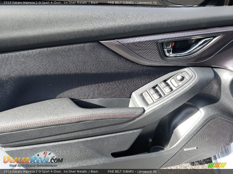 2019 Subaru Impreza 2.0i Sport 4-Door Ice Silver Metallic / Black Photo #7