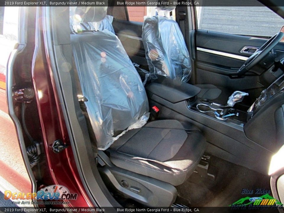 2019 Ford Explorer XLT Burgundy Velvet / Medium Black Photo #11
