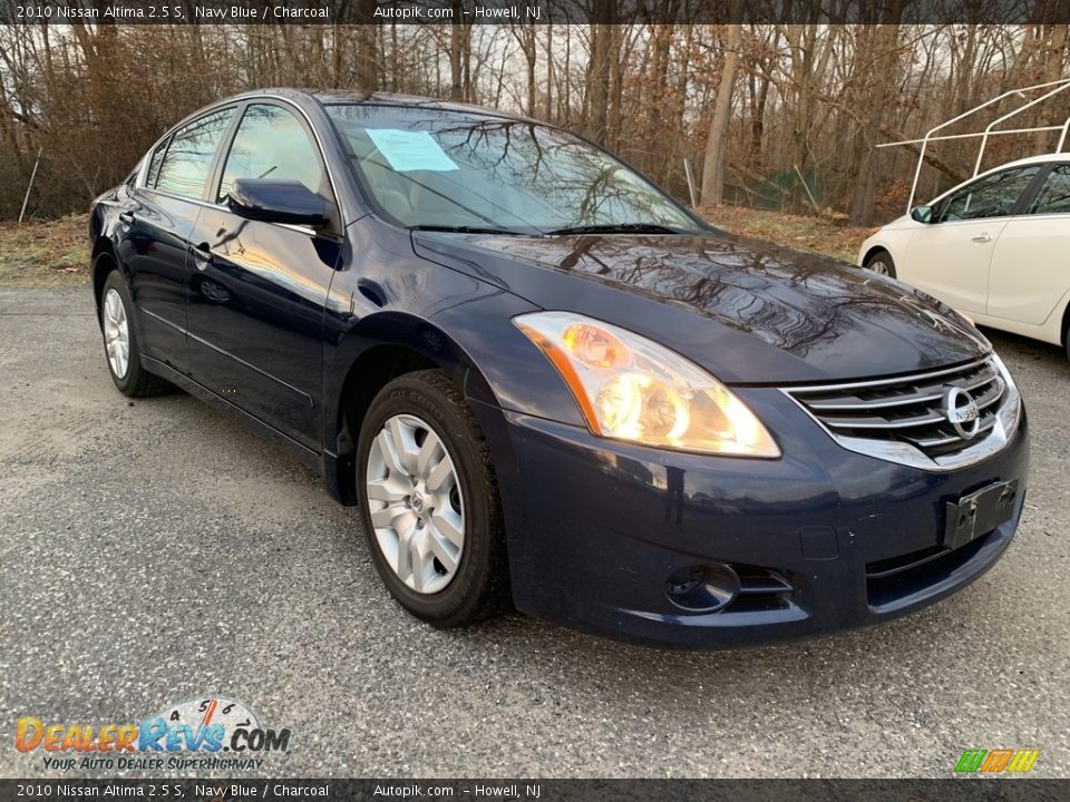 2010 Nissan Altima 2.5 S Navy Blue / Charcoal Photo #8