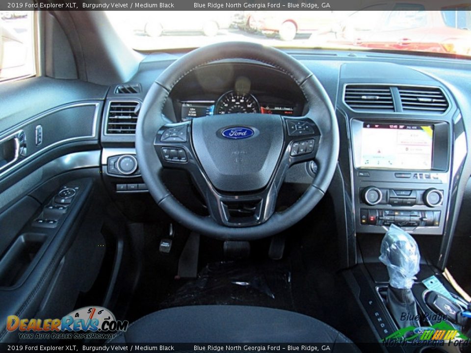 2019 Ford Explorer XLT Burgundy Velvet / Medium Black Photo #15