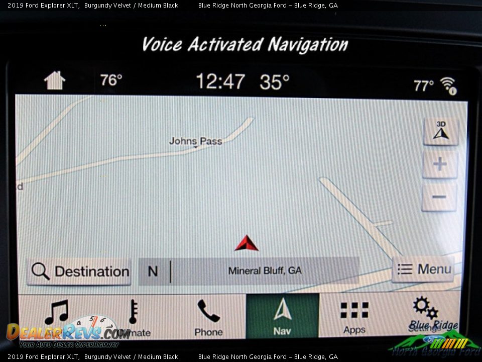 2019 Ford Explorer XLT Burgundy Velvet / Medium Black Photo #21