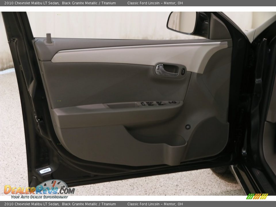 2010 Chevrolet Malibu LT Sedan Black Granite Metallic / Titanium Photo #4