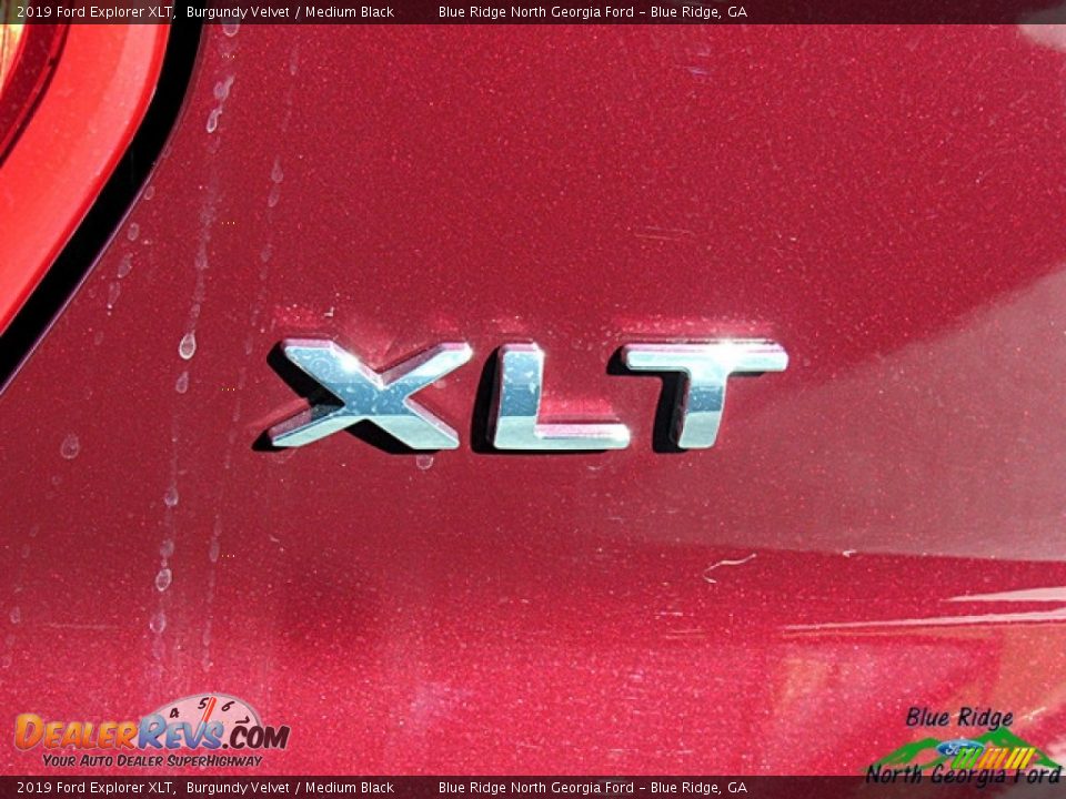 2019 Ford Explorer XLT Burgundy Velvet / Medium Black Photo #34