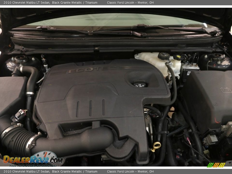 2010 Chevrolet Malibu LT Sedan Black Granite Metallic / Titanium Photo #16