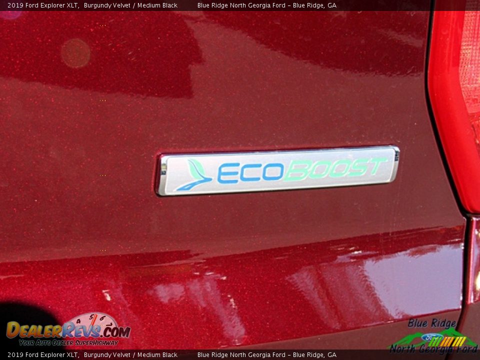 2019 Ford Explorer XLT Burgundy Velvet / Medium Black Photo #35