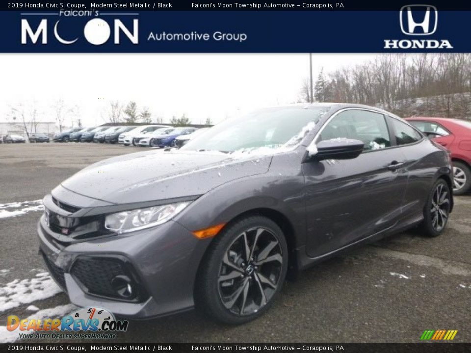 2019 Honda Civic Si Coupe Modern Steel Metallic / Black Photo #1