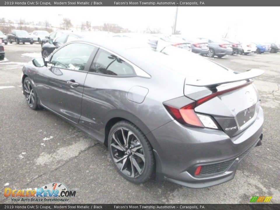 2019 Honda Civic Si Coupe Modern Steel Metallic / Black Photo #2