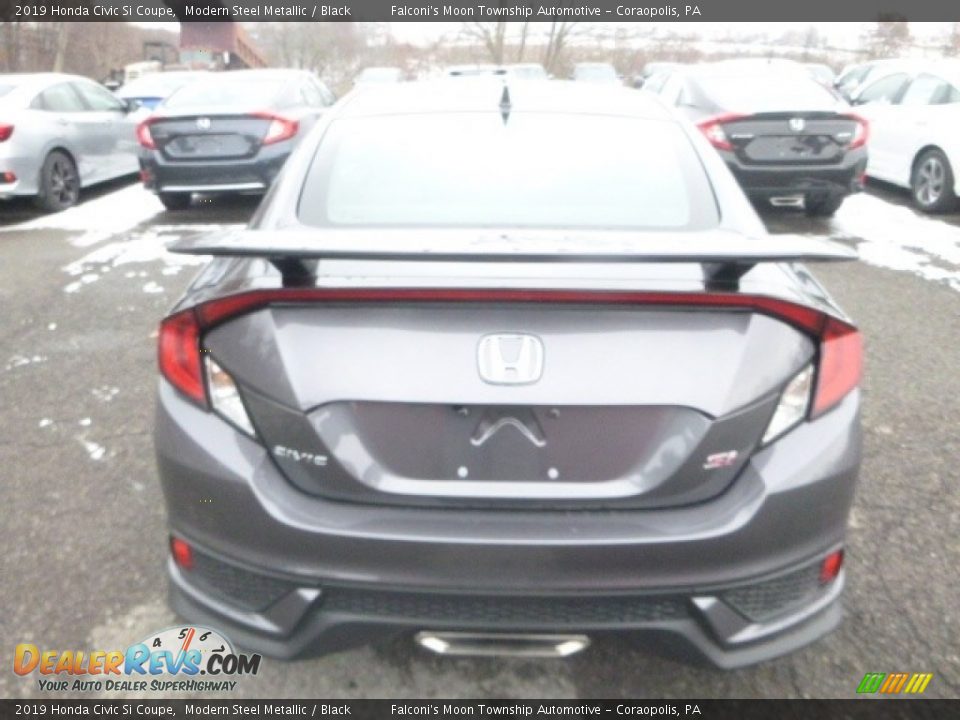 2019 Honda Civic Si Coupe Modern Steel Metallic / Black Photo #3
