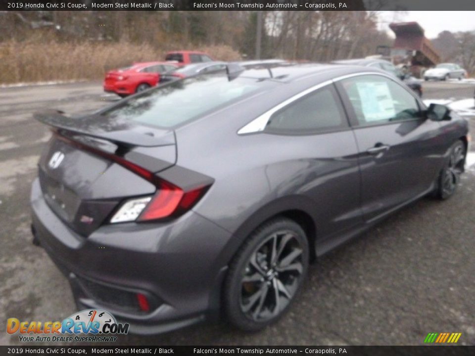2019 Honda Civic Si Coupe Modern Steel Metallic / Black Photo #4
