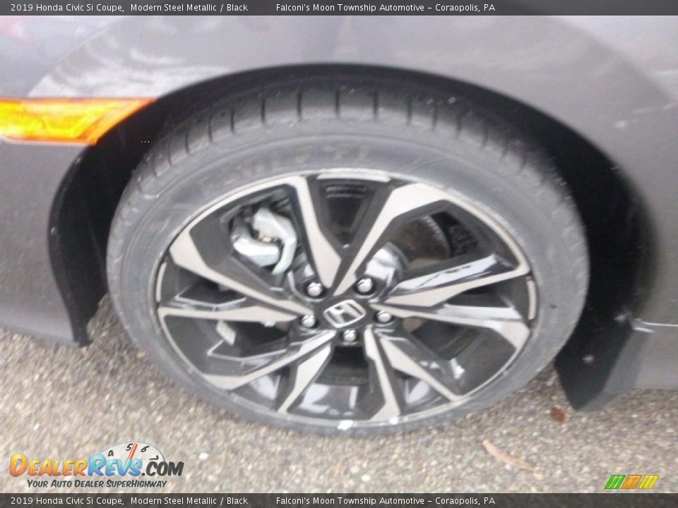 2019 Honda Civic Si Coupe Modern Steel Metallic / Black Photo #6