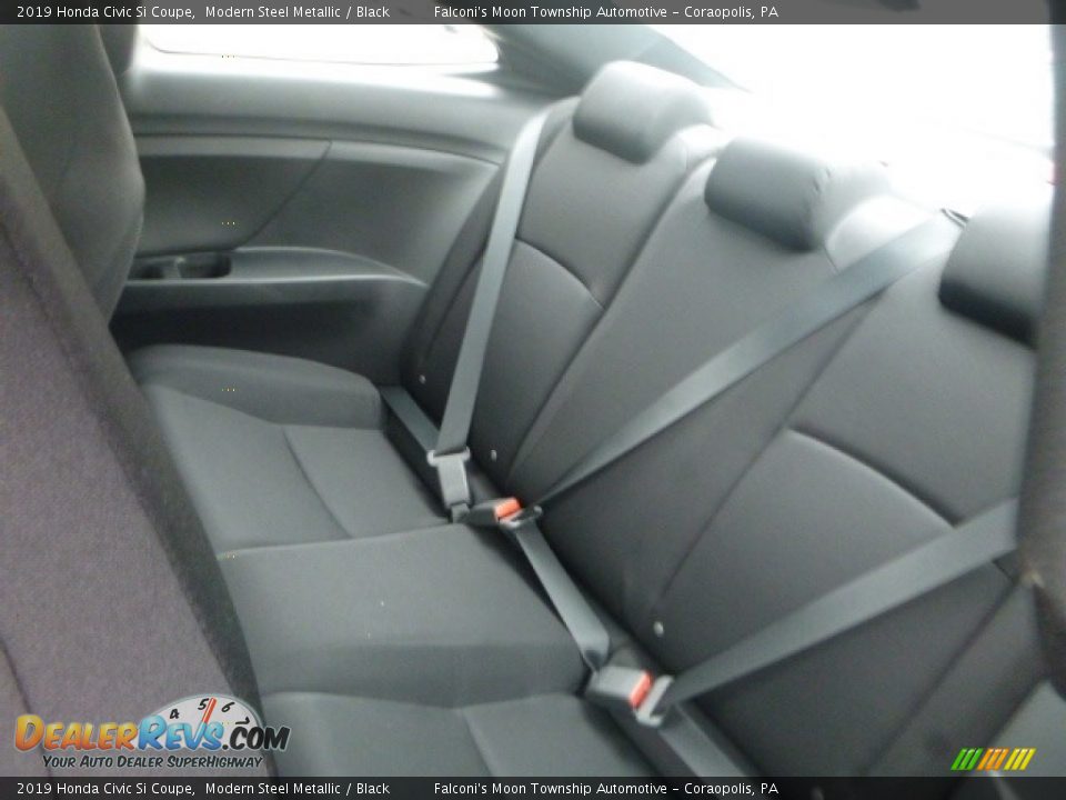 2019 Honda Civic Si Coupe Modern Steel Metallic / Black Photo #7