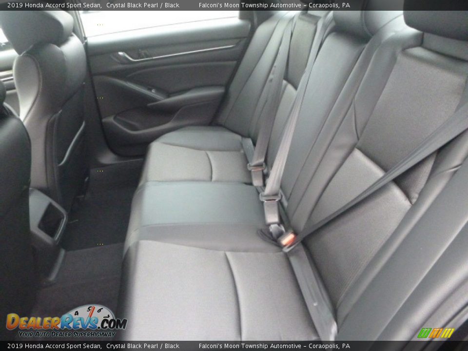 2019 Honda Accord Sport Sedan Crystal Black Pearl / Black Photo #9
