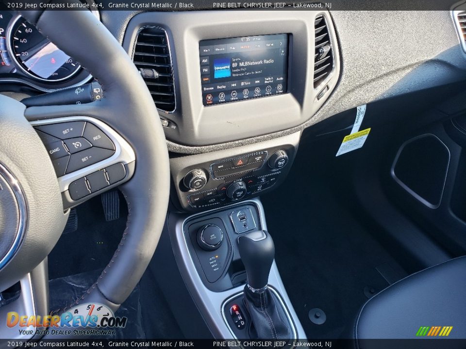 2019 Jeep Compass Latitude 4x4 Granite Crystal Metallic / Black Photo #10