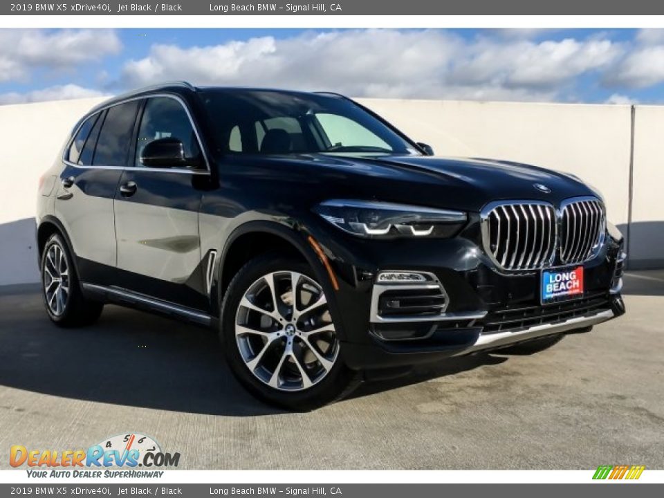 2019 BMW X5 xDrive40i Jet Black / Black Photo #12
