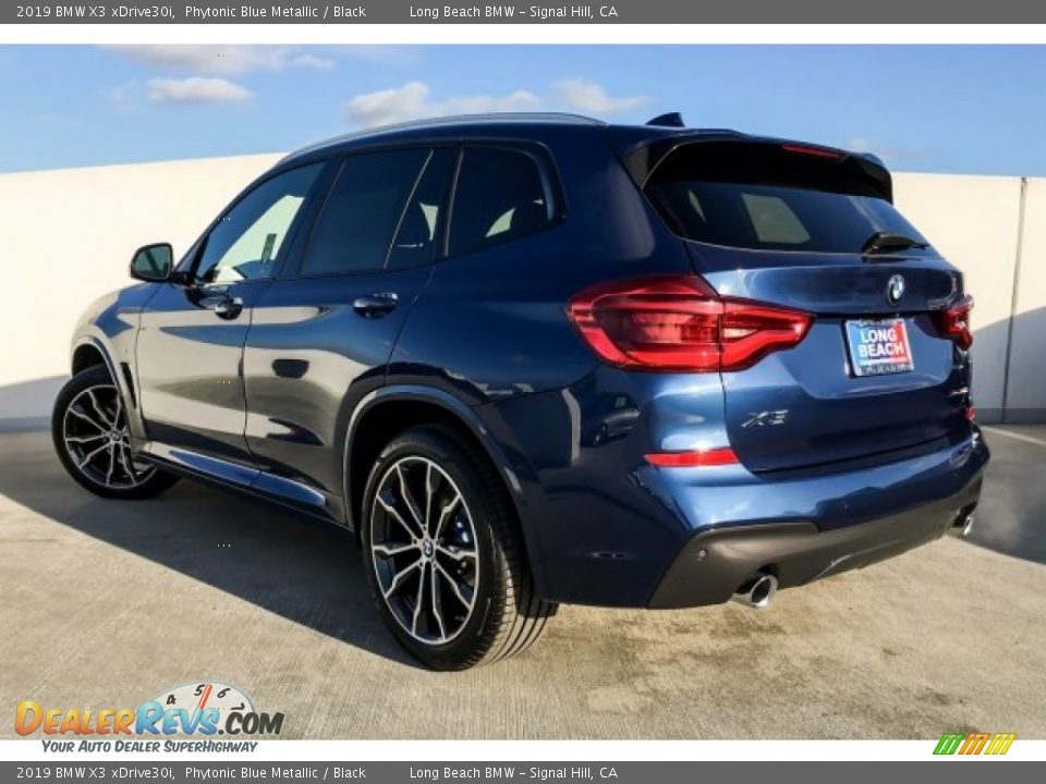 2019 BMW X3 xDrive30i Phytonic Blue Metallic / Black Photo #2
