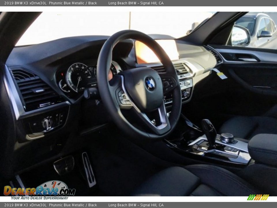 2019 BMW X3 xDrive30i Phytonic Blue Metallic / Black Photo #4