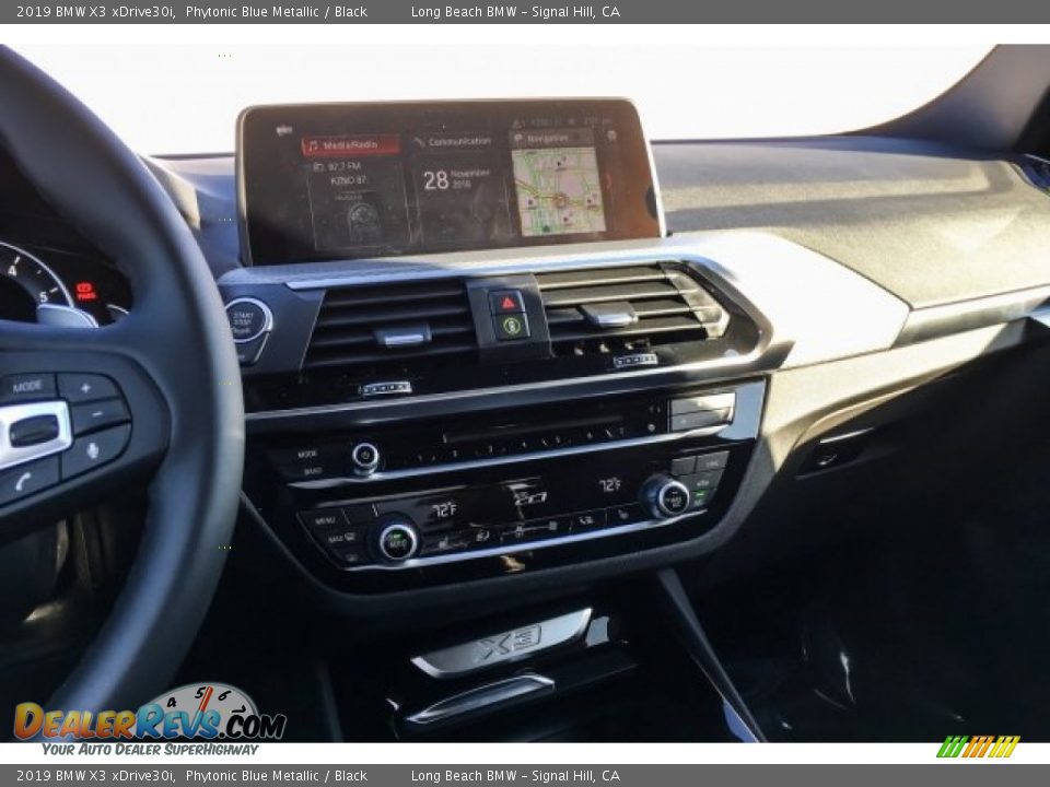 2019 BMW X3 xDrive30i Phytonic Blue Metallic / Black Photo #6