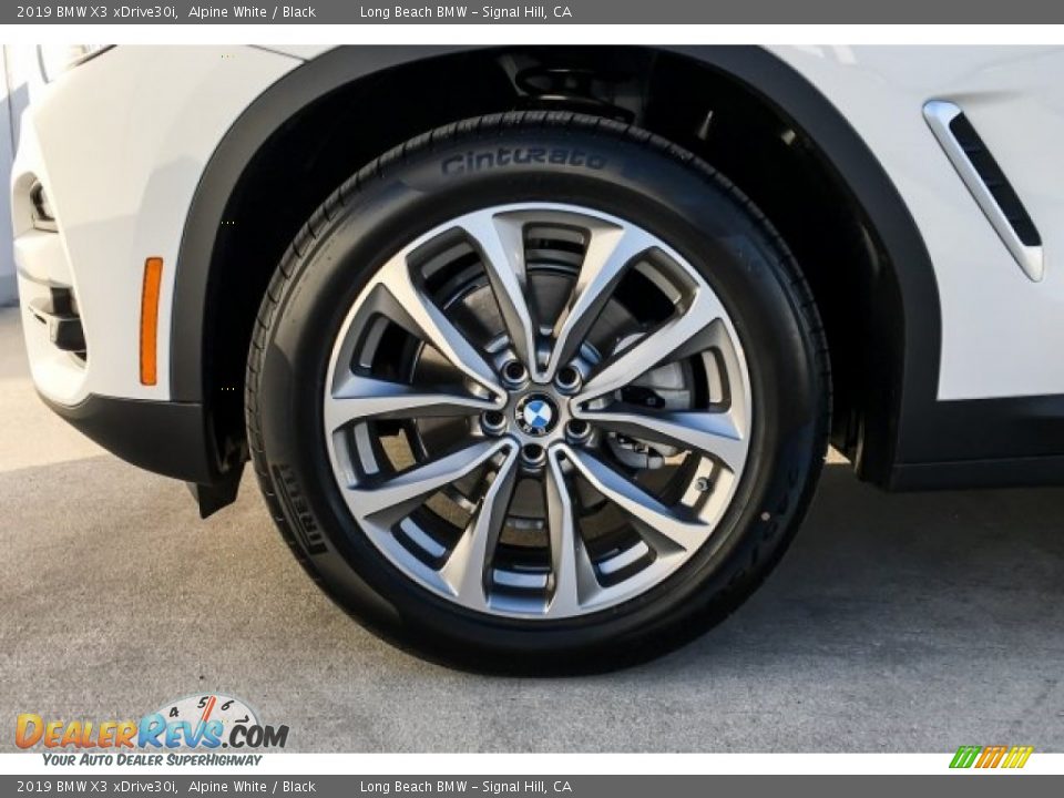 2019 BMW X3 xDrive30i Alpine White / Black Photo #9