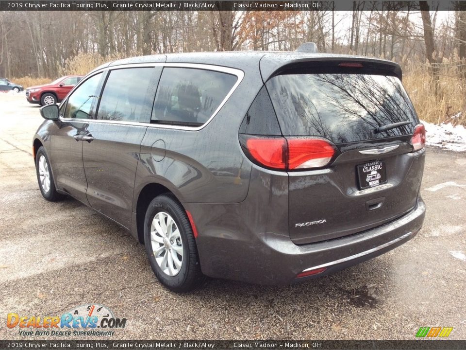 2019 Chrysler Pacifica Touring Plus Granite Crystal Metallic / Black/Alloy Photo #4