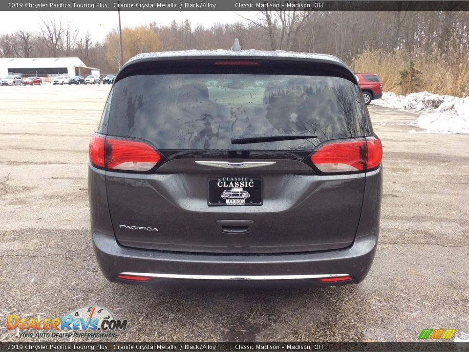 2019 Chrysler Pacifica Touring Plus Granite Crystal Metallic / Black/Alloy Photo #5