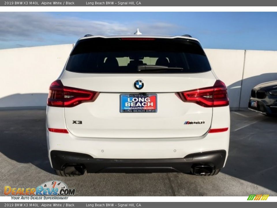 2019 BMW X3 M40i Alpine White / Black Photo #3