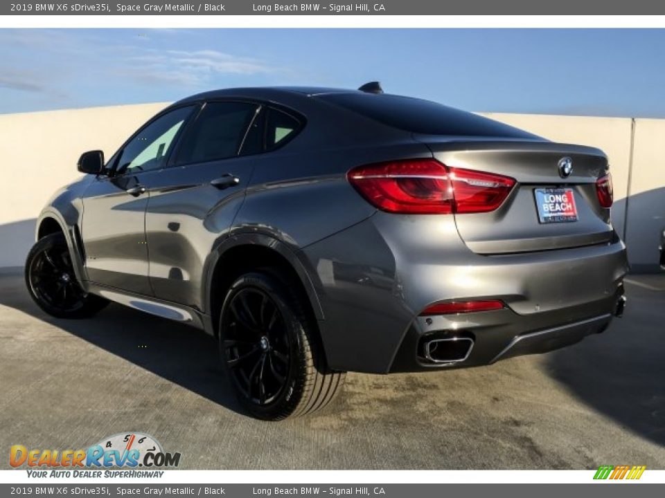 2019 BMW X6 sDrive35i Space Gray Metallic / Black Photo #2