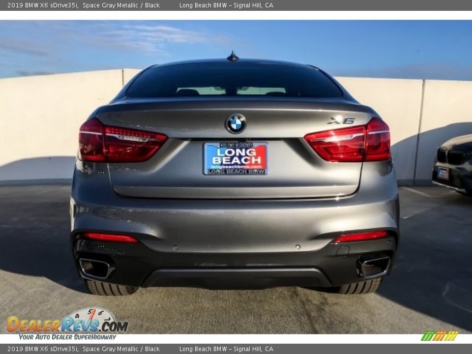 2019 BMW X6 sDrive35i Space Gray Metallic / Black Photo #3