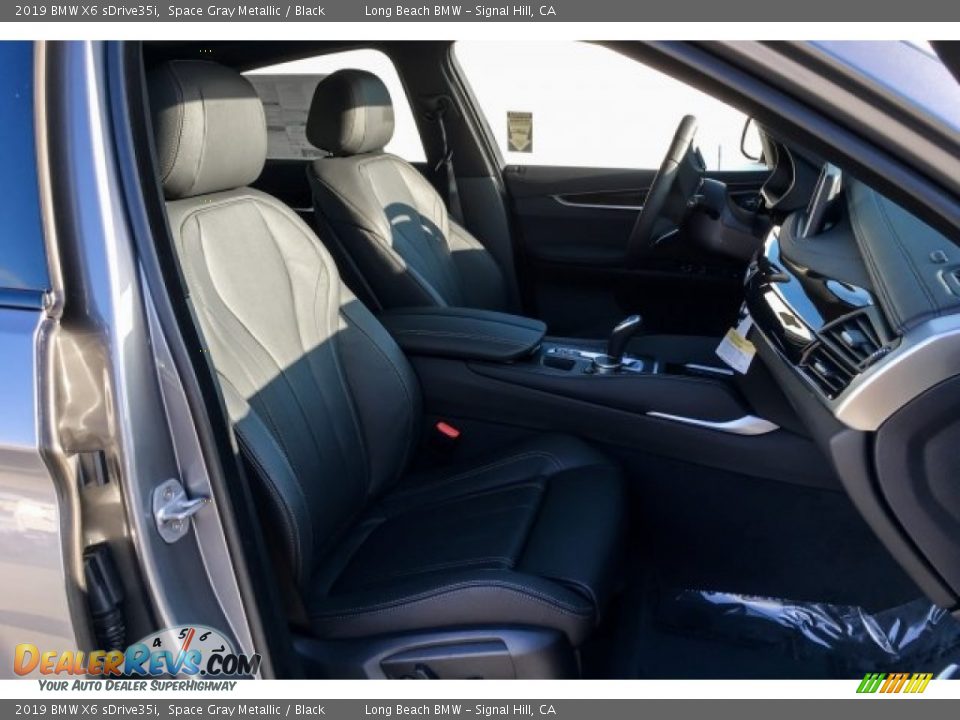 2019 BMW X6 sDrive35i Space Gray Metallic / Black Photo #5