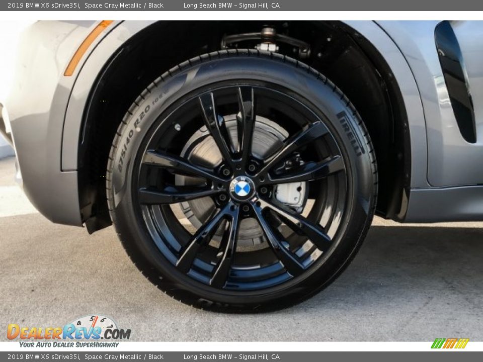 2019 BMW X6 sDrive35i Space Gray Metallic / Black Photo #9