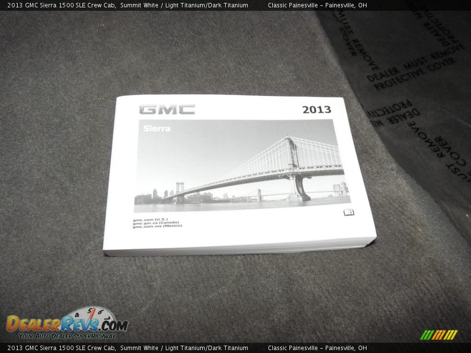 2013 GMC Sierra 1500 SLE Crew Cab Summit White / Light Titanium/Dark Titanium Photo #15