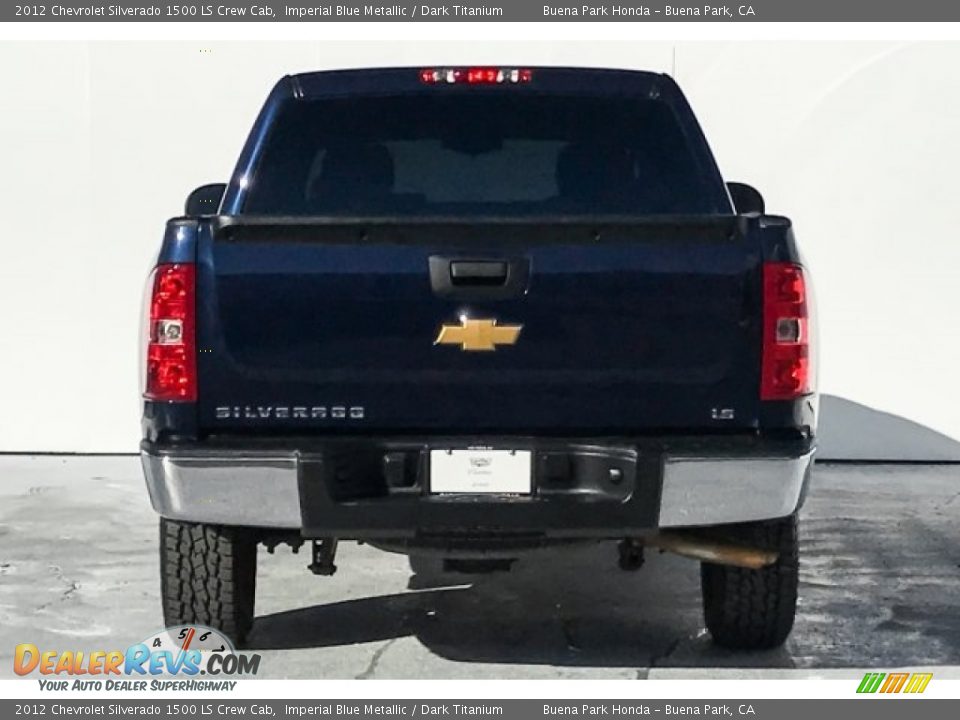 2012 Chevrolet Silverado 1500 LS Crew Cab Imperial Blue Metallic / Dark Titanium Photo #3