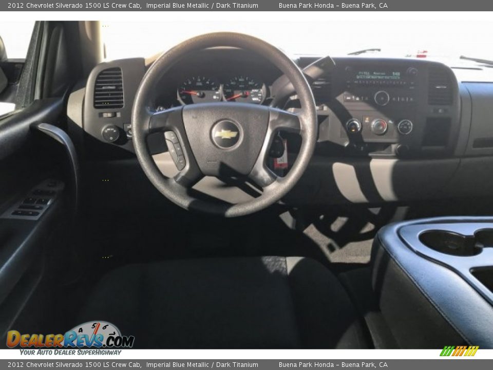 2012 Chevrolet Silverado 1500 LS Crew Cab Imperial Blue Metallic / Dark Titanium Photo #4