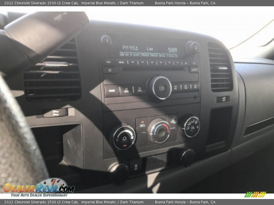 2012 Chevrolet Silverado 1500 LS Crew Cab Imperial Blue Metallic / Dark Titanium Photo #5