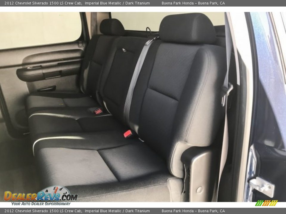 2012 Chevrolet Silverado 1500 LS Crew Cab Imperial Blue Metallic / Dark Titanium Photo #15