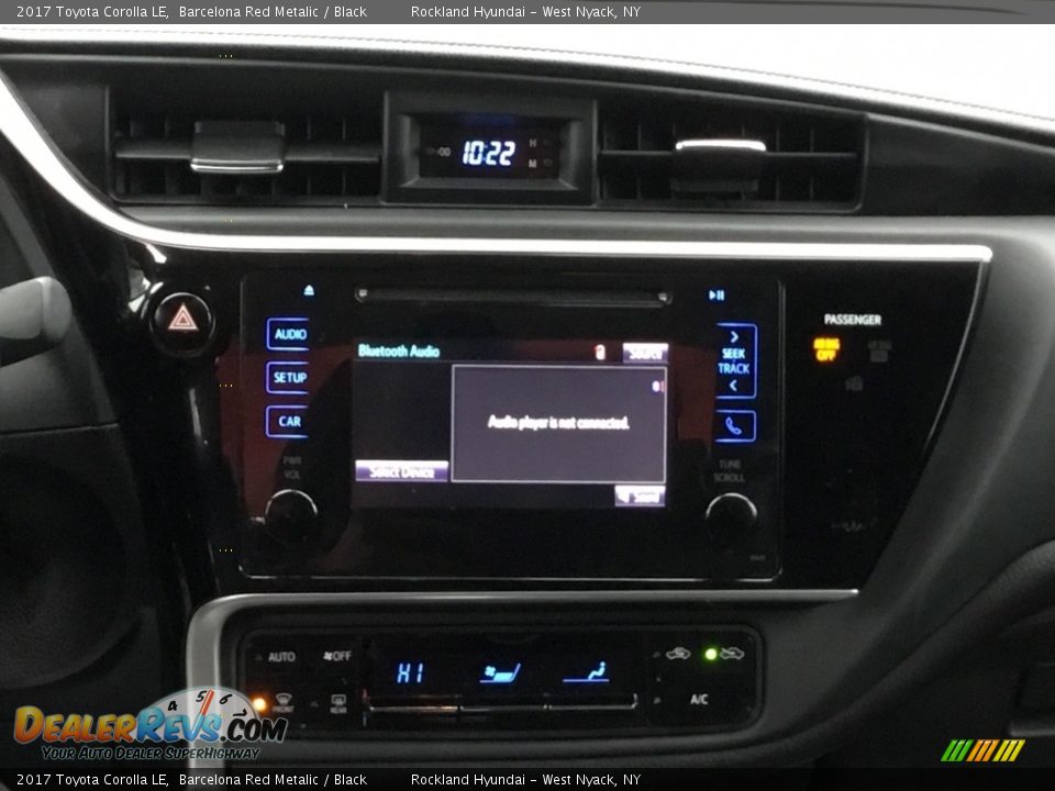 2017 Toyota Corolla LE Barcelona Red Metalic / Black Photo #14