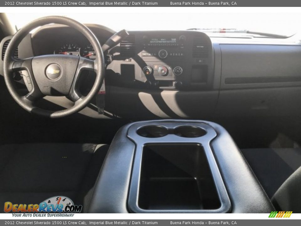 2012 Chevrolet Silverado 1500 LS Crew Cab Imperial Blue Metallic / Dark Titanium Photo #17